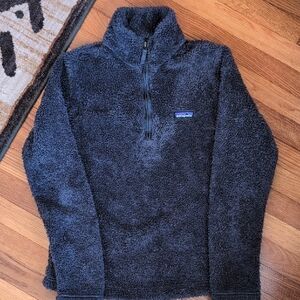 Patagonia Men's Charcoal Zip-Up Sweater